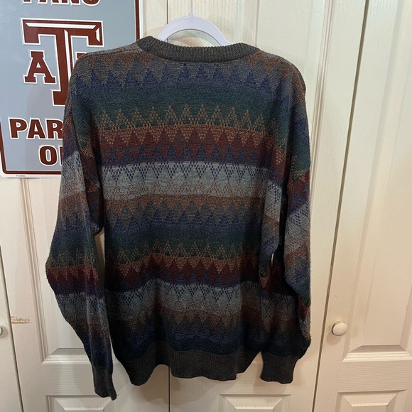 Jantzen Classics 100% Acrylic V-Neck Sweater - Picture 3 of 7